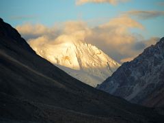 39 Sunrise On Mountain Close Up Southwest Of Sughet Jangal K2 North Face China Base Camp.jpg